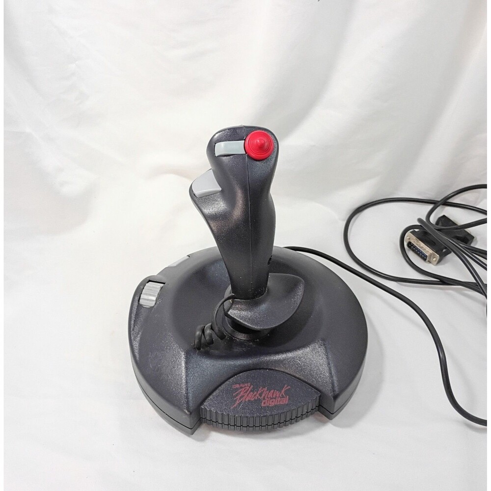 Gravis Blackhawk Digital Model 1017 Joystick 5 Button PC Gaming 15-Pin UNTESTED